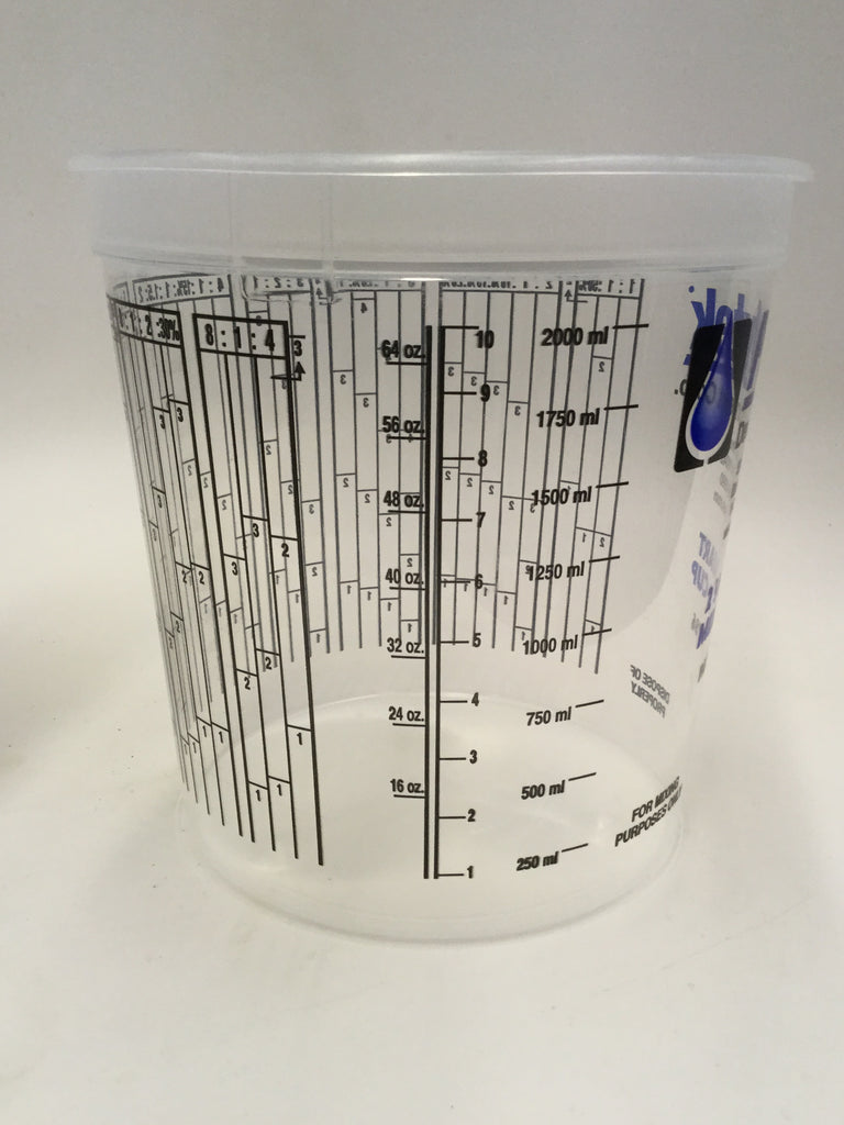 100 Pack Plastic Mixing Cups for Resin. 1oz Mixing Cups. 30 ML