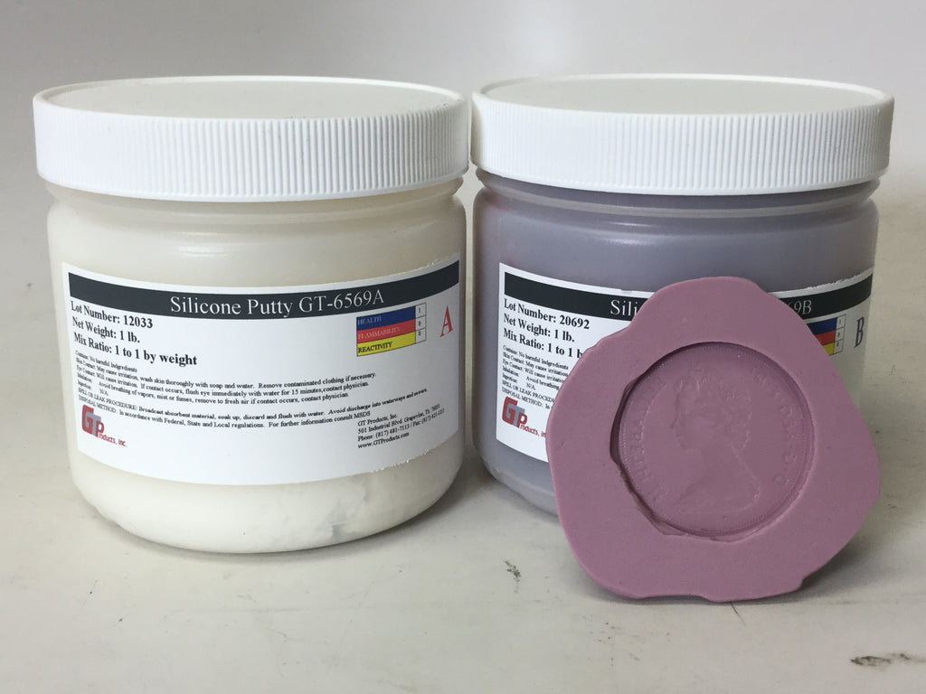 EasyMold Silicone Putty RTV Grade Platinum Cure 1 lb Kit