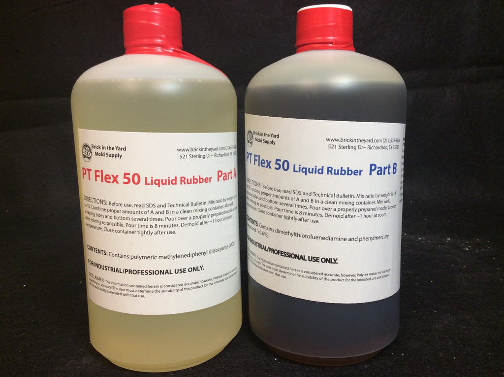 polytek formrub 50 líquido de goma de poliuretano (16lb Kit)