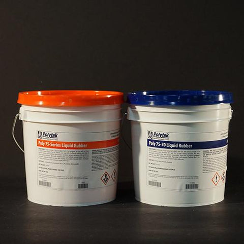 Polytek 75-70 Polyurethane Liquid Mold Rubber-16 lb Kit - Chemical Concepts