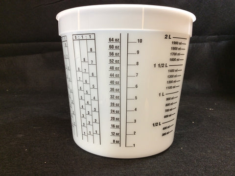 Mixing Cup 2.5 Quart cups